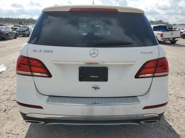 4JGDA5HB2HA964649 - 2017 MERCEDES-BENZ GLE 350 4MATIC WHITE photo 6