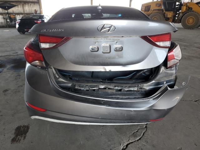 KMHDH4AE7FU354297 - 2015 HYUNDAI ELANTRA SE SILVER photo 6