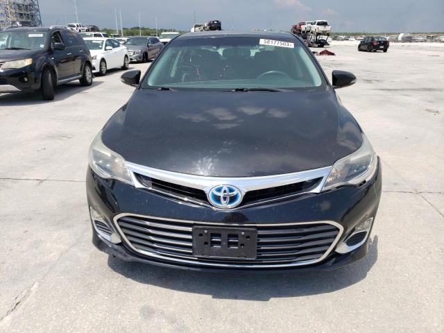 4T1BD1EB0DU004220 - 2013 TOYOTA AVALON HYBRID BLACK photo 5