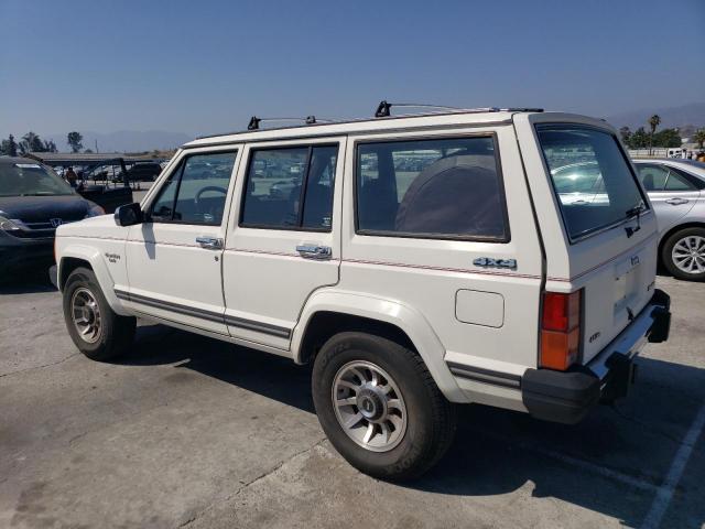 1JCMT7840HT142690 - 1987 JEEP CHEROKEE LAREDO WHITE photo 2