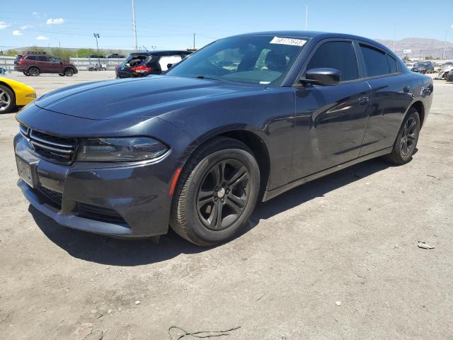 2C3CDXBG2GH122745 - 2016 DODGE CHARGER SE CHARCOAL photo 1