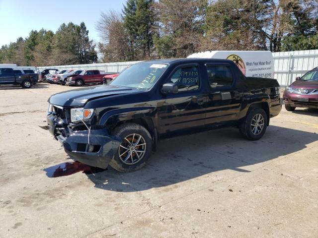 5FPYK1F23DB008782 - 2013 HONDA RIDGELINE RT BLACK photo 1