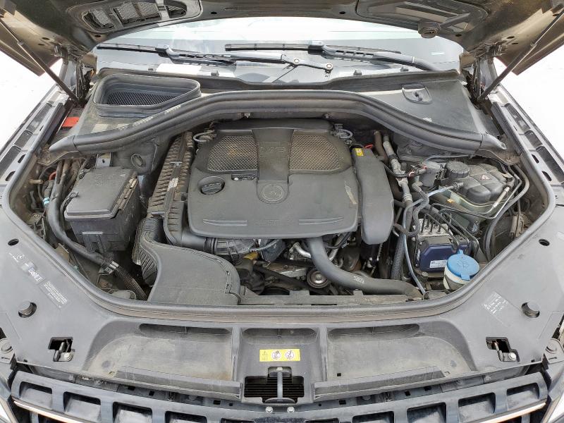 4JGDA5HB3CA035305 - 2012 MERCEDES-BENZ ML 350 4MATIC BLACK photo 12