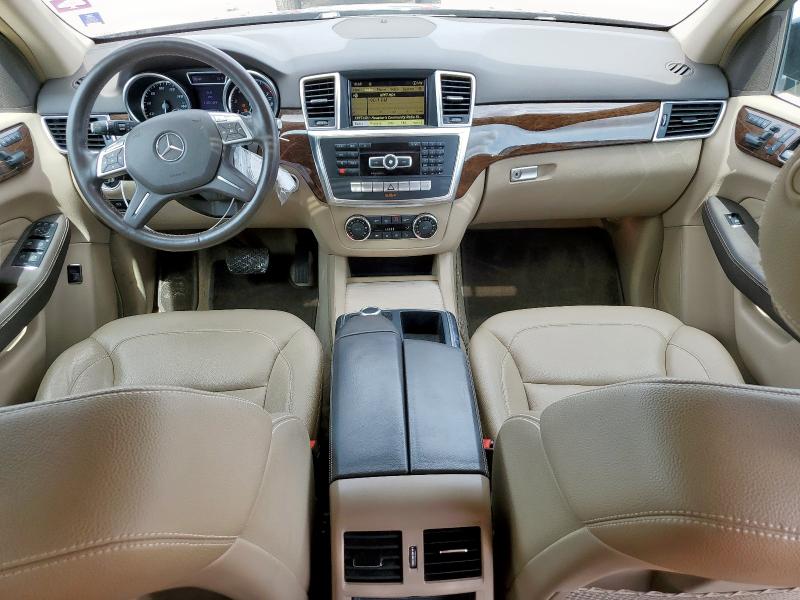 4JGDA5HB3CA035305 - 2012 MERCEDES-BENZ ML 350 4MATIC BLACK photo 8