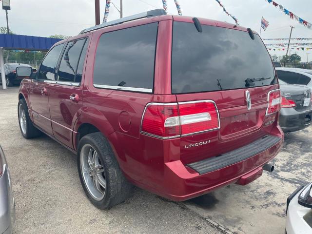 5LMFU27507LJ17476 - 2007 LINCOLN NAVIGATOR წითელი ფოტო 3