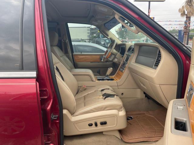 5LMFU27507LJ17476 - 2007 LINCOLN NAVIGATOR RED photo 5