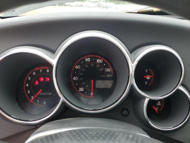 2T1KR32E35C457441 - 2005 TOYOTA COROLLA MA XR BLACK photo 9