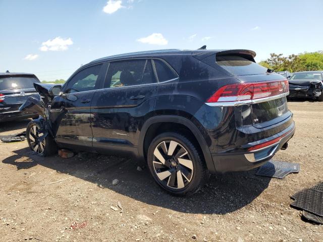 1V2HE2CA3RC259256 - 2024 VOLKSWAGEN ATLAS CROS SE BLACK photo 2