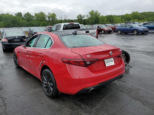 ZARFANAN3K7613017 - 2019 ALFA ROMEO GIULIA RED photo 3