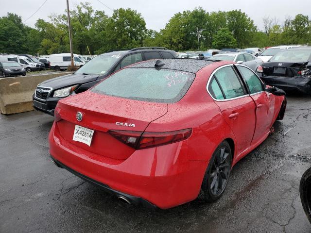 ZARFANAN3K7613017 - 2019 ALFA ROMEO GIULIA RED photo 4