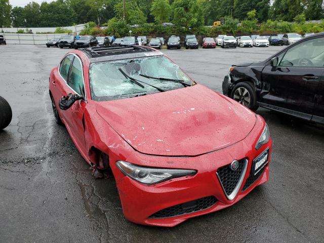 ZARFANAN3K7613017 - 2019 ALFA ROMEO GIULIA RED photo 9