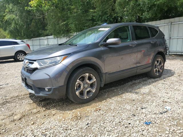 7FARW2H8XJE103221 - 2018 HONDA CR-V EXL GRAY photo 1