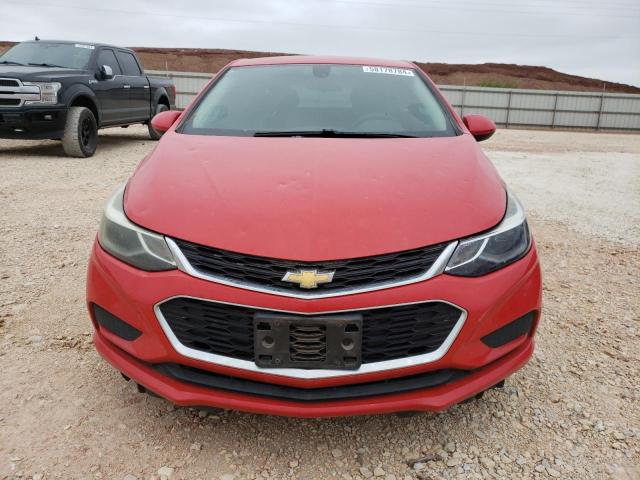 3G1BE6SM1JS610490 - 2018 CHEVROLET CRUZE LT RED photo 5