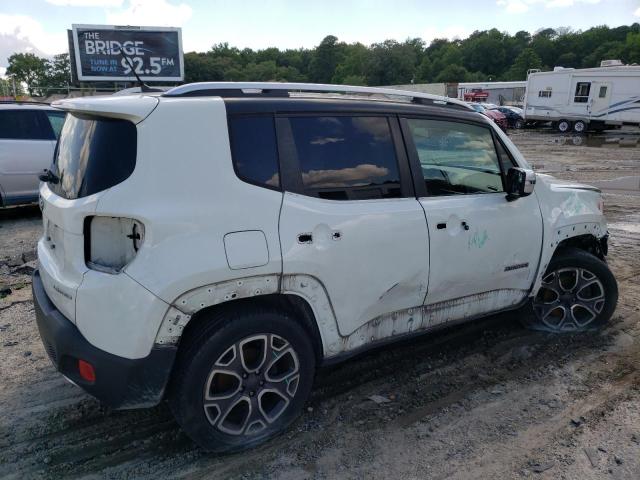 ZACCJBDT8GPC75744 - 2016 JEEP RENEGADE LIMITED WHITE photo 3