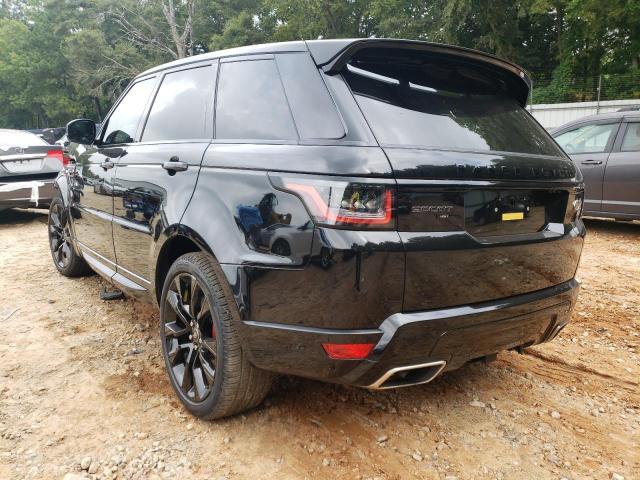 SALWS2RU7MA795773 - 2021 LAND ROVER RANGE ROVE HST BLACK photo 3