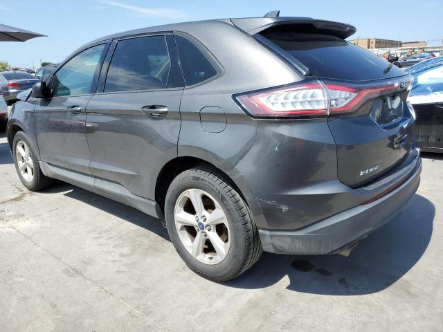 2FMTK3G85FBB43260 - 2015 FORD EDGE SE GRAY photo 2