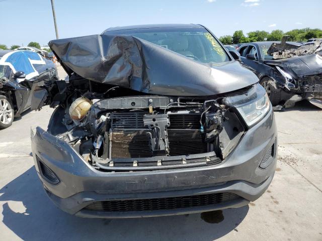 2FMTK3G85FBB43260 - 2015 FORD EDGE SE GRAY photo 5