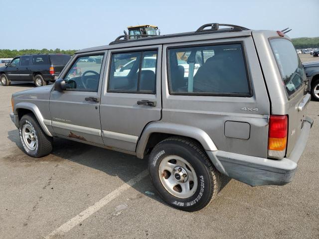 1J4FF48S71L582906 - 2001 JEEP CHEROKEE SPORT SILVER photo 2