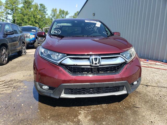 7FARW1H80KE003155 - 2019 HONDA CR-V EXL BURGUNDY photo 5