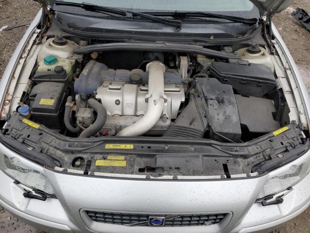 YV1RH527352463456 - 2005 VOLVO S60 R ვერცხლისფერი ფოტო 11