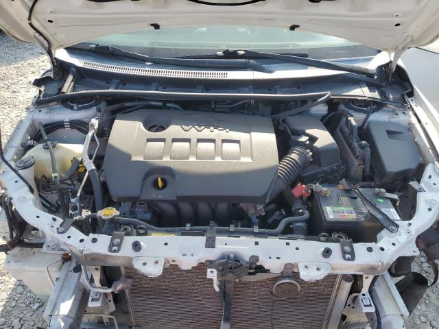 5YFBU4EE1DP117090 - 2013 TOYOTA COROLLA BASE Սպիտակ լուսանկար 11