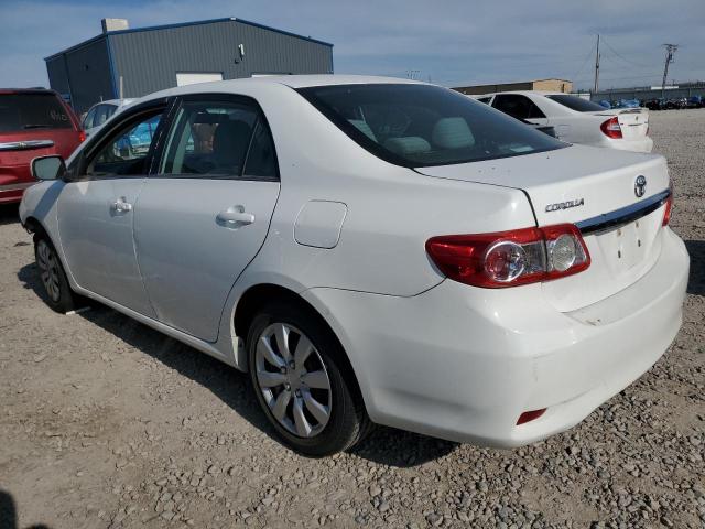5YFBU4EE1DP117090 - 2013 TOYOTA COROLLA BASE Սպիտակ լուսանկար 2