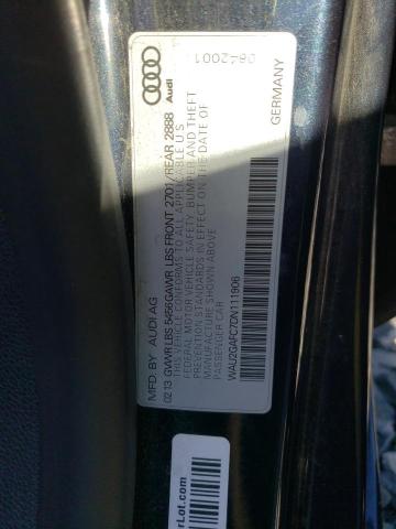 WAU2GAFC7DN111906 - 2013 AUDI A7 PRESTIGE Կապույտ լուսանկար 13