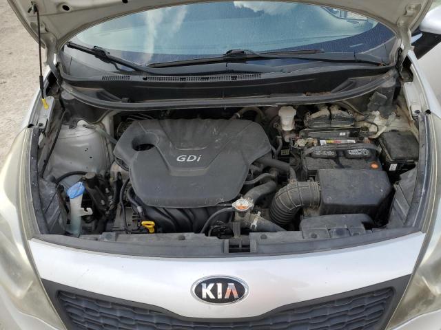 KNADM4A30F6440762 - 2015 KIA RIO LX GRAY photo 11