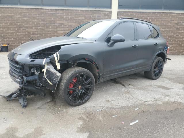 WP1AC2A26FLA82278 - 2015 PORSCHE CAYENNE TURBO BLACK photo 1