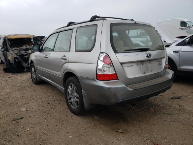 JF1SG67627H711203 - 2007 SUBARU FORESTER 2.5X LL BEAN SILVER photo 2