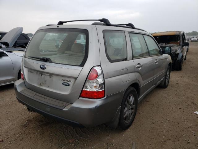 JF1SG67627H711203 - 2007 SUBARU FORESTER 2.5X LL BEAN SILVER photo 3