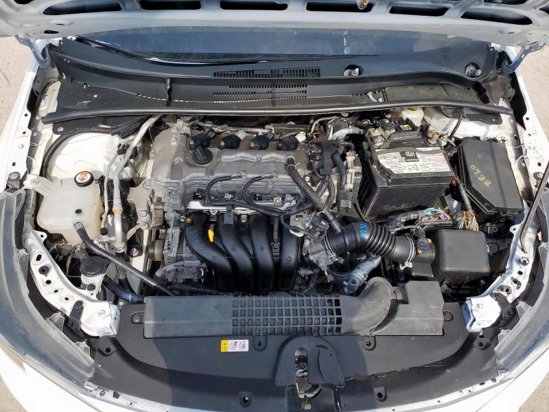 5YFEPMAE8MP243859 - 2021 TOYOTA COROLLA LE WHITE photo 11