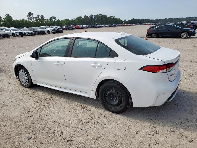 5YFEPMAE8MP243859 - 2021 TOYOTA COROLLA LE WHITE photo 2