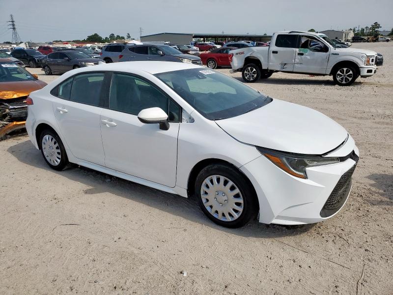 5YFEPMAE8MP243859 - 2021 TOYOTA COROLLA LE WHITE photo 4
