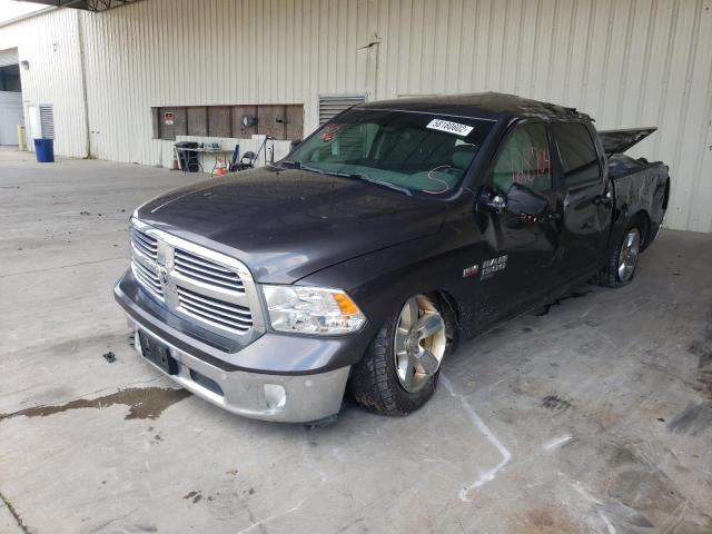 1C6RR7LT3KS593525 - 2019 RAM 1500 CLASS SLT 灰色 照片 2