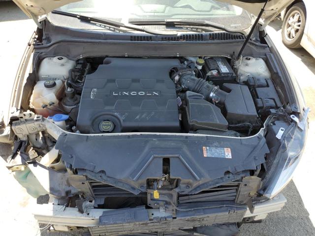 3LN6L2GK4FR624179 - 2015 LINCOLN MKZ CREAM photo 11