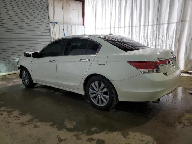 5KBCP3F87BB003863 - 2011 HONDA ACCORD EXL WHITE photo 2