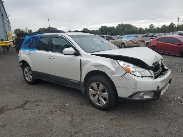 4S4BRBKCXB3408603 - 2011 SUBARU OUTBACK 2.5I LIMITED WHITE photo 4