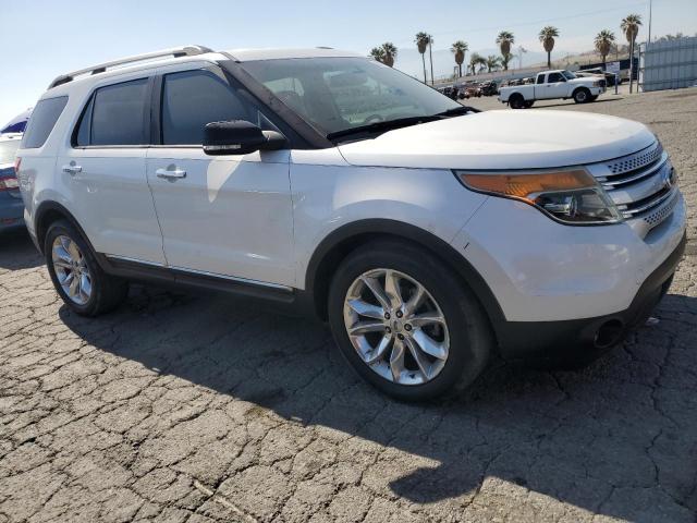 1FM5K7D88DGB48088 - 2013 FORD EXPLORER XLT WHITE photo 4