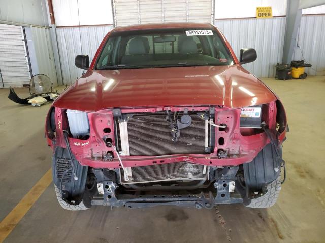 5TEUX4EN4AZ711694 - 2010 TOYOTA TACOMA ACCESS CAB წითელი ფოტო 5