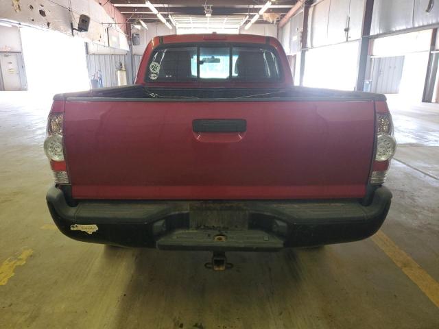 5TEUX4EN4AZ711694 - 2010 TOYOTA TACOMA ACCESS CAB წითელი ფოტო 6