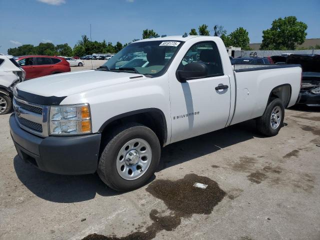 1GCEC14X57Z600299 - 2007 CHEVROLET SILVERADO C1500 CLASSIC Ağ foto 1