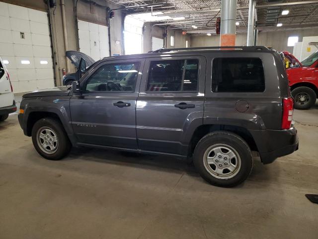 1C4NJPBA4GD679310 - 2016 JEEP PATRIOT SPORT გრაფიტი ფოტო 2