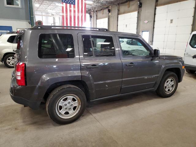 1C4NJPBA4GD679310 - 2016 JEEP PATRIOT SPORT გრაფიტი ფოტო 3