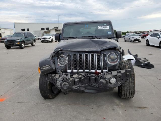 1C4JJXP61MW860013 - 2021 JEEP WRANGLER U SAHARA 4XE BLACK photo 5