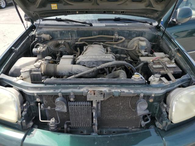 5TBRT341X3S430454 - 2003 TOYOTA TUNDRA ACCESS CAB SR5 GREEN photo 11