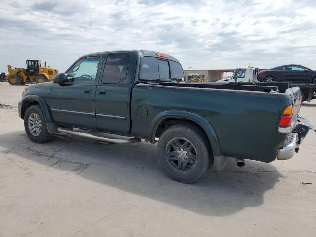 5TBRT341X3S430454 - 2003 TOYOTA TUNDRA ACCESS CAB SR5 GREEN photo 2