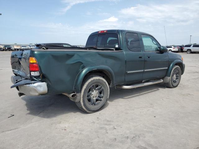 5TBRT341X3S430454 - 2003 TOYOTA TUNDRA ACCESS CAB SR5 GREEN photo 3