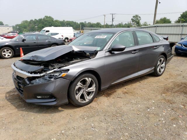 1HGCV1F56KA114509 - 2019 HONDA ACCORD EXL GRAY photo 1