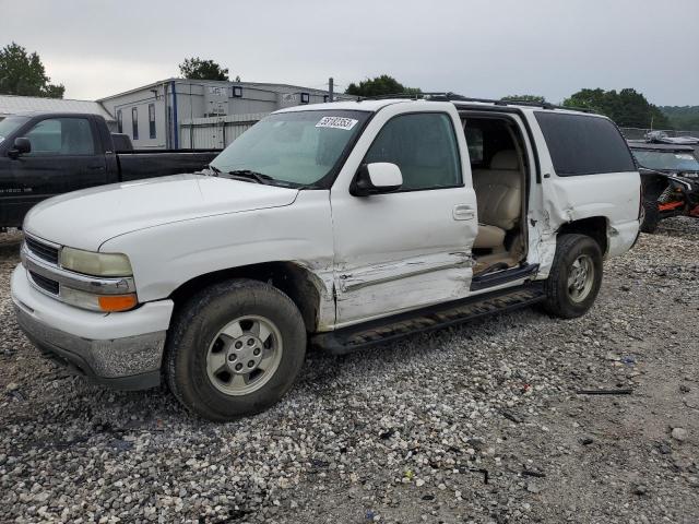 3GNEC16Z82G263934 - 2002 CHEVROLET SUBURBAN C1500 WHITE photo 1